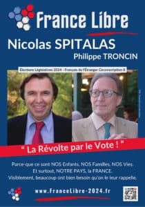 Affiche Législative Nicolas Spitalas & Philippe Troncin